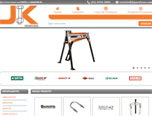 Tablet Screenshot of jkparafusos.com